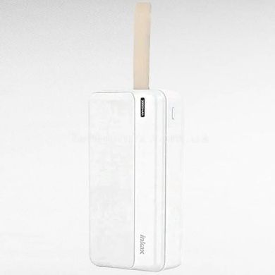 Power bank на два виходи 30000 mAh INKAX PB-03A Білий