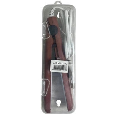 Мини плойка гофре Make Time Hongdi RN 118 Коричневая