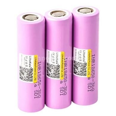 Акумулятор LiitoKala Lii-30Q 18650 3000mah Рожевий