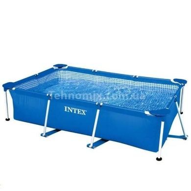 Бассейн каркасный прямоугольный 260*160*65см 2300л Intex 28271 NP Голубой