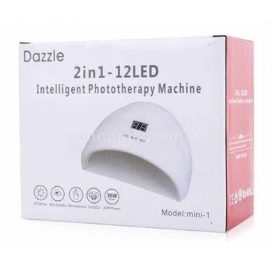 Лампа Sun One UV/LED 36w model-mini 1 Розовая