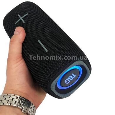 Колонка Bluetooth з функцією speakerphone з радіо TG654 Чорна