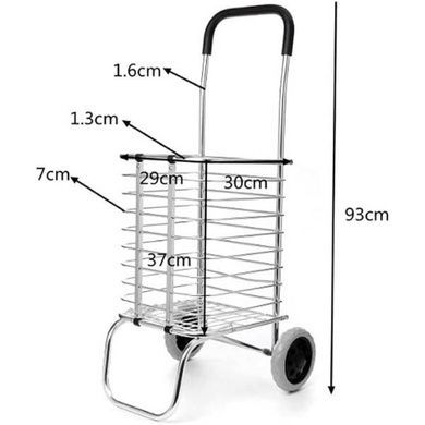 Тачка складная для покупок Shopping Cart XS-2