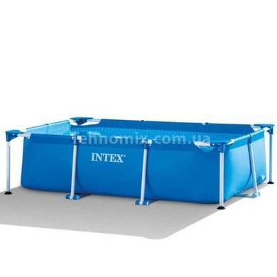 Бассейн каркасный прямоугольный 260*160*65см 2300л Intex 28271 NP Голубой