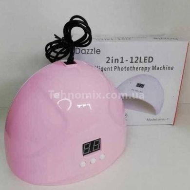 Лампа Sun One UV/LED 36w model-mini 1 Розовая
