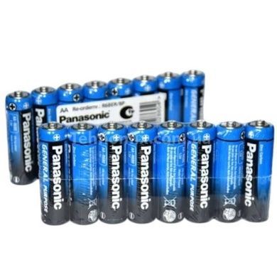 Батарейка Сольова Panasonic АА R6 1.5V (у спайці 4 шт)