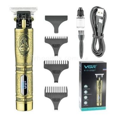 Триммер для волос и бороды с LED дисплеем VGR V-091