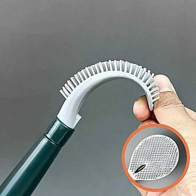 Ершик для унитаза Toilet Brush (силиконовый без дозатора для моющего) Зеленый
