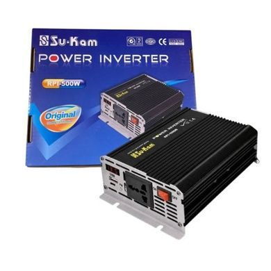 Преобразователь инвертор напряжения AC/DC RPI 500W SU-KAM Черный