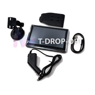 Автомобильный навигатор GPS 5007 / ram 256mb /8gb /емкостный экран