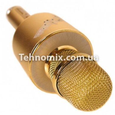 Караоке-мікрофон DM Karaoke YS 66 Bluetooth Золотий