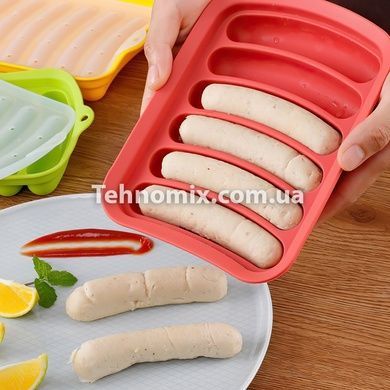 Силіконова форма для сосисок ручної роботи Silicone Sausage Maker (в асортименті)