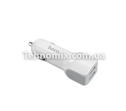 Адаптер HOCO CAR USB DOUBLE Z 23 (білий)