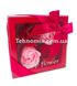 Подарочный набор с розами из мыла Soap Flower 4 шт Розовый