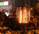 Садовий світильник Смолоскип на сонячній батареї з ефектом полум'я 58 см