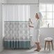 Занавеска-штора для душевой/ванны 180x180 Guajira Серая