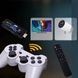 Игровая приставка с двумя джойстиками Game Stick X3 Plus Черная с белым