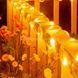 Гірлянда вулична світлодіодна Трубка із сонячною панеллю 10m 200LED LU994
