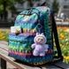 Игрушка-брелок Лабубу со съемными одежками H-20см 2342 Фиолетовый, в рандомной одежде