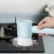 Щетка для уборки и мытья аккумуляторная Folding cleaning brush Голубая