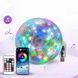 Стрічка світлодіодна з додатком для смартфона та пультом керування 10м USB Biom RGB 3939BT Біла