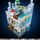 Конструктор Minecraft Замерзла Шахта з LED підсвічуванням 340 деталей Синій