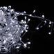 Гирлянда роса линейная Мишура пушистая с пультом 5м 150LED 220V 4492 AND 16-3 Медная проволока, белый свет