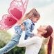 Крылья с подсветкой интерактивные с музыкой от батареек 68*60*10см 949-117