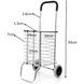 Тачка складная для покупок Shopping Cart XS-2