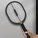 Мухобійка електрична акумуляторна 1200 мАг 5Вт USB Mosquito Swatter Чорна