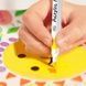 Маркеры акварельные 12шт с печаткой в белом ведре Water color pen 638-12
