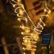 Гірлянда вулична світлодіодна Трубка із сонячною панеллю 10m 200LED LU994