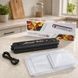 Вакуумний пакувальник продуктів Vacuum Sealer E Чорний