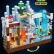 Конструктор Minecraft Замерзла Шахта з LED підсвічуванням 340 деталей Синій