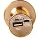 Караоке-мікрофон DM Karaoke YS 66 Bluetooth Золотий