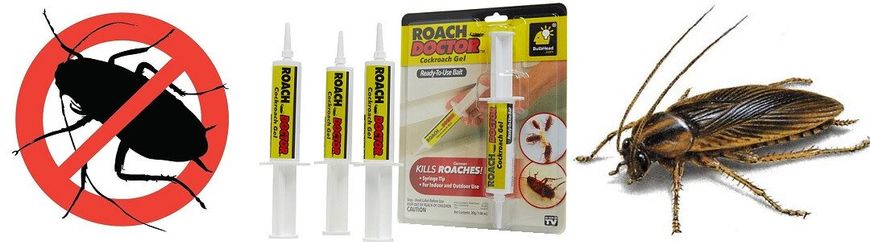Гель від тарганів Roach doctor