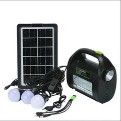 Портативная cолнечная автономная система с фонарем + Powerbank Solar Light DT-9025С