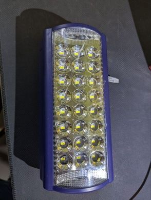 УЦІНКА! Ліхтар переносний 24LED Power bank 3 режими Almina 2606L Синій
