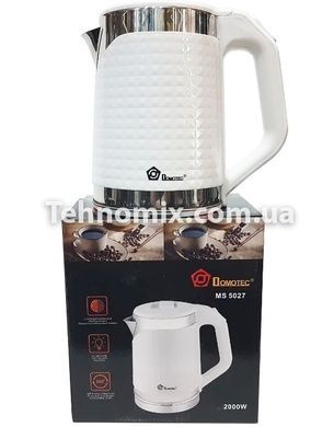Электрочайник Domotec MS 5027 2000W Белый