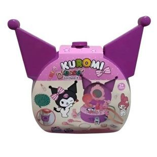 Детский набор сумочка Kuromi 26 предметов Фиолетовый