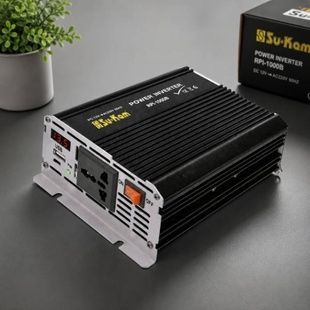 Преобразователь инвертор напряжения AC/DC RPI 1000W SU-KAM Черный
