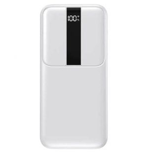 Power bank на два виходи з дисплеєм із швидкою зарядкою 10000 mAh INKAX PBQ-06 Білий