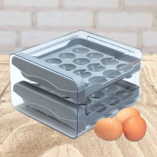Контейнер для зберігання яєць Egg box AND1454 Сірий