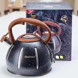 Чайник со свистком для всех видов плит 3л HR-729-3 Черный