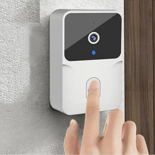 Домофон з камерою WiFi та датчиком руху Doorbell X9 Білий