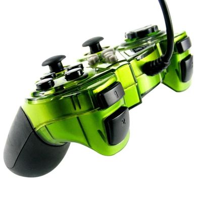 Провідний геймпад PC FHJ-906 джойстик ігровий Зелений