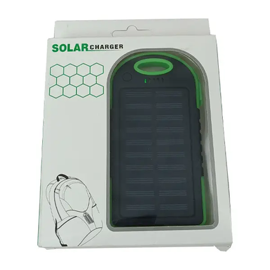 Power Bank Solar Charger 50000mAh Зелений