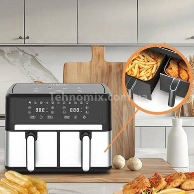 Мультипечь двухкамерная 5+5л 1500+1500Вт Sokany SK-10041 1
