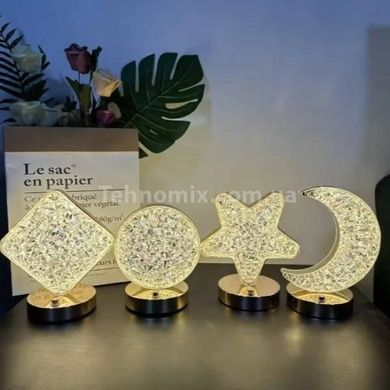 Світильник настільний декоративний Star Moon Table Lamp Золото
