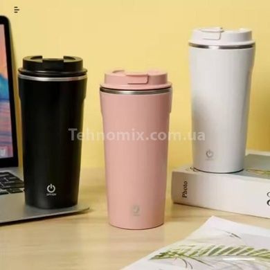 Термос мішалка автоматична з магнітом 400смл CUP AND945 Біла